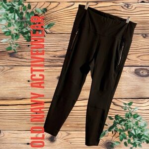 ⚓️OLD NAVY ACTIVEWEAR EXERCISE PANTS SZ:1X Has Black Front zippered pockets EUC